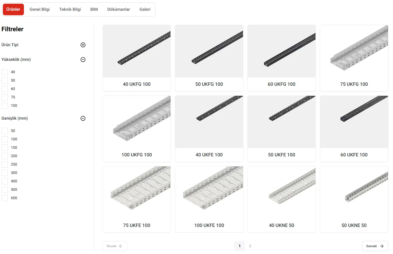 Gelişmiş Filtreleme Sistemi