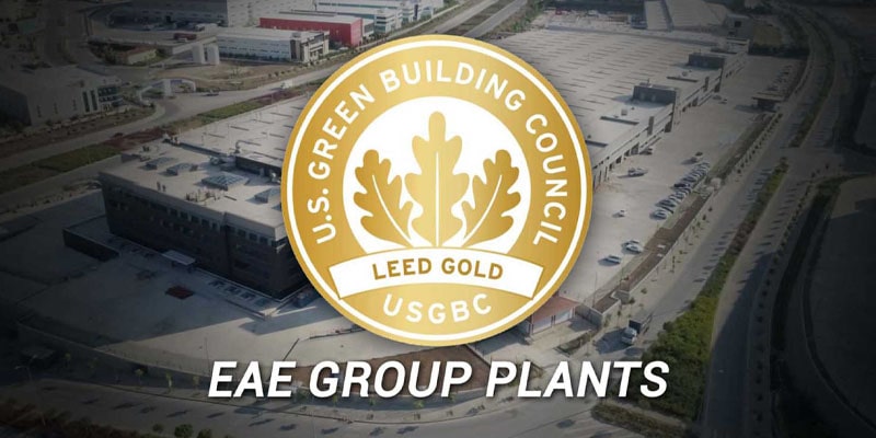 Yeni Tesislerimiz Leed Gold Sertifikalı