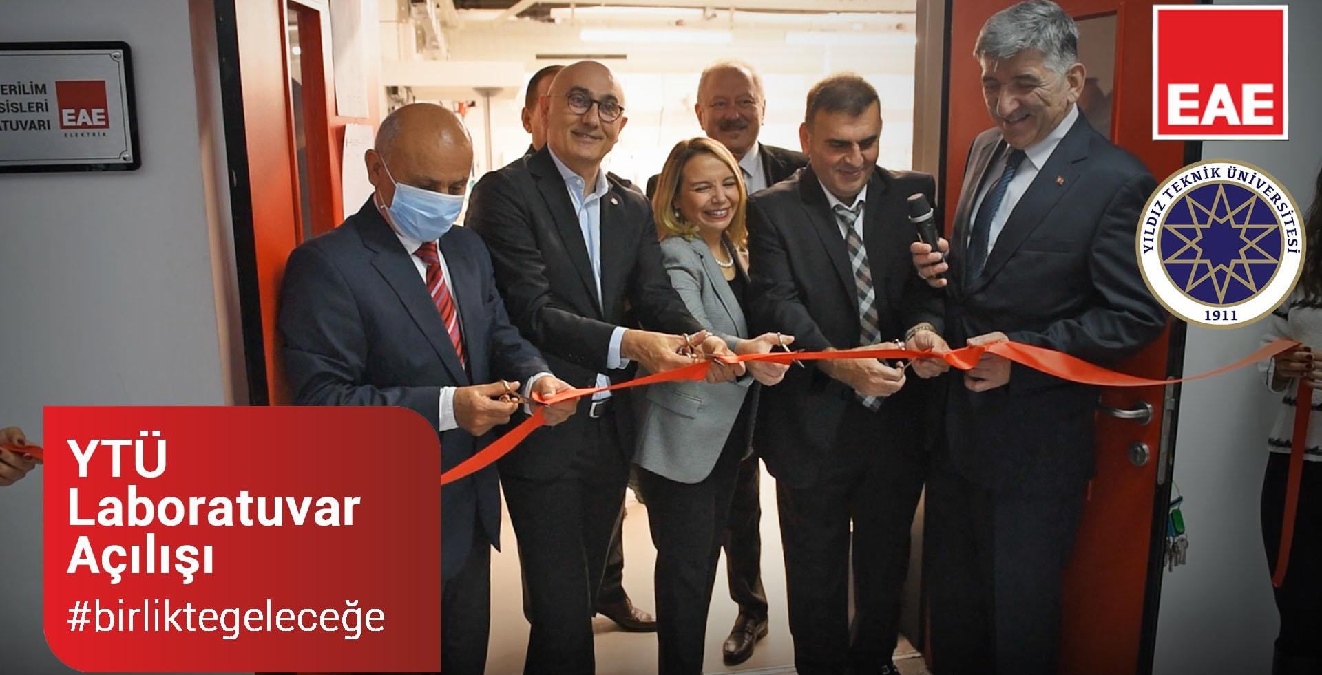 Yıldız Teknik Üniversitesi Laboratuvar Açılışını Yaptık.